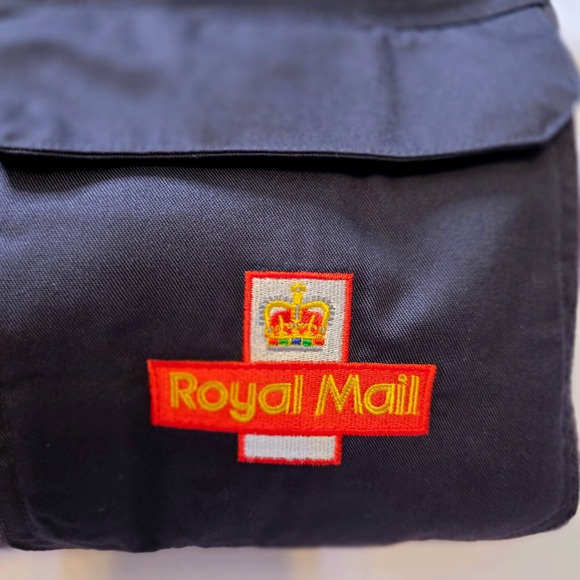 Royal Mail Logo Fleece Jacket Mens XL Full Zip Workwear Nvy Blue 46-50 Chest - Picture 2 of 7